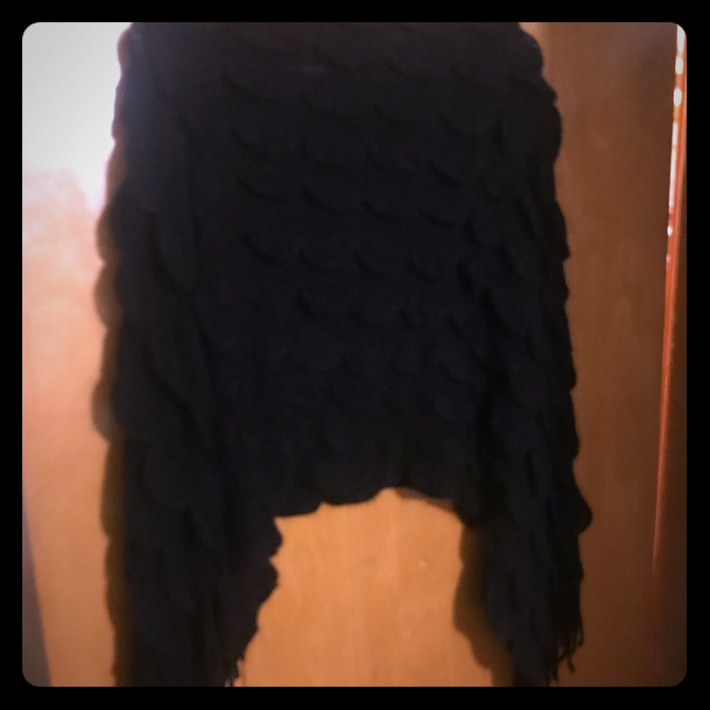 Black cardigan